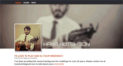 Desktop Screenshot of hanshutchison.com